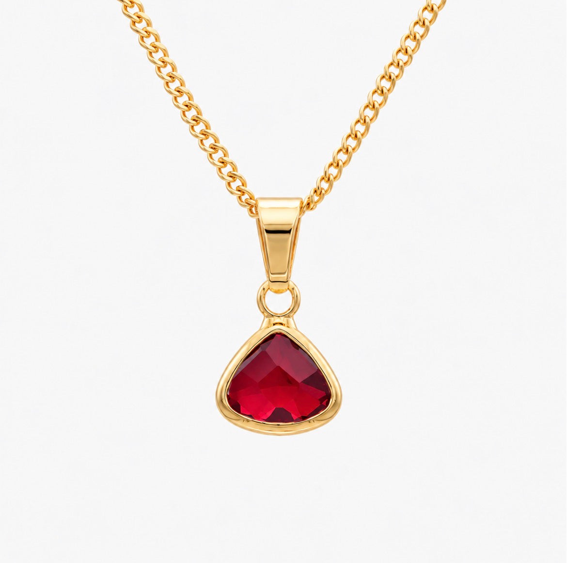 birthstone pendant necklace