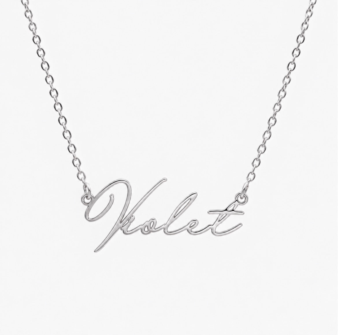 Valencia Personalised  Name Necklace