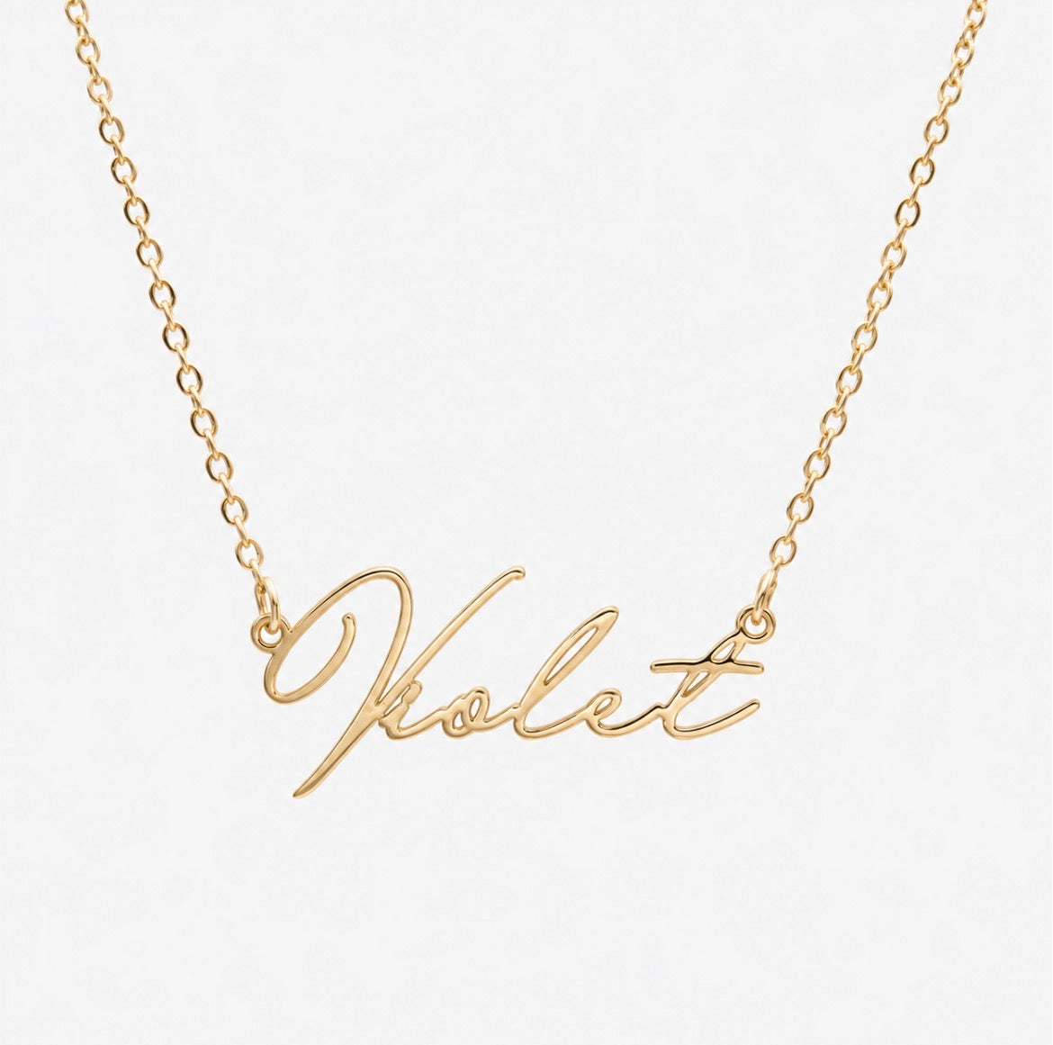 Valencia Personalised  Name Necklace