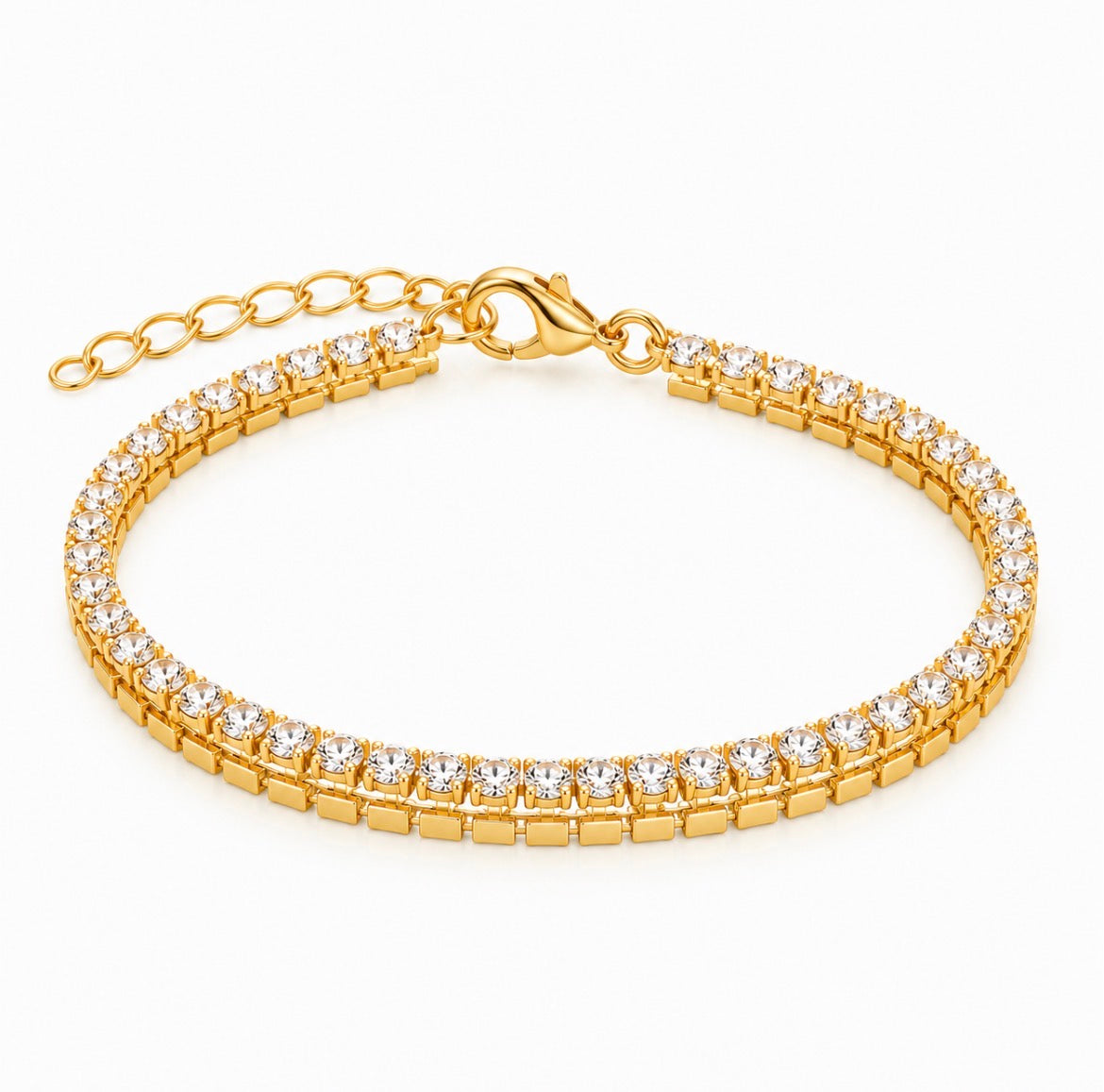 Tennis style bracelet
