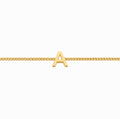 Single letter custom bracelet
