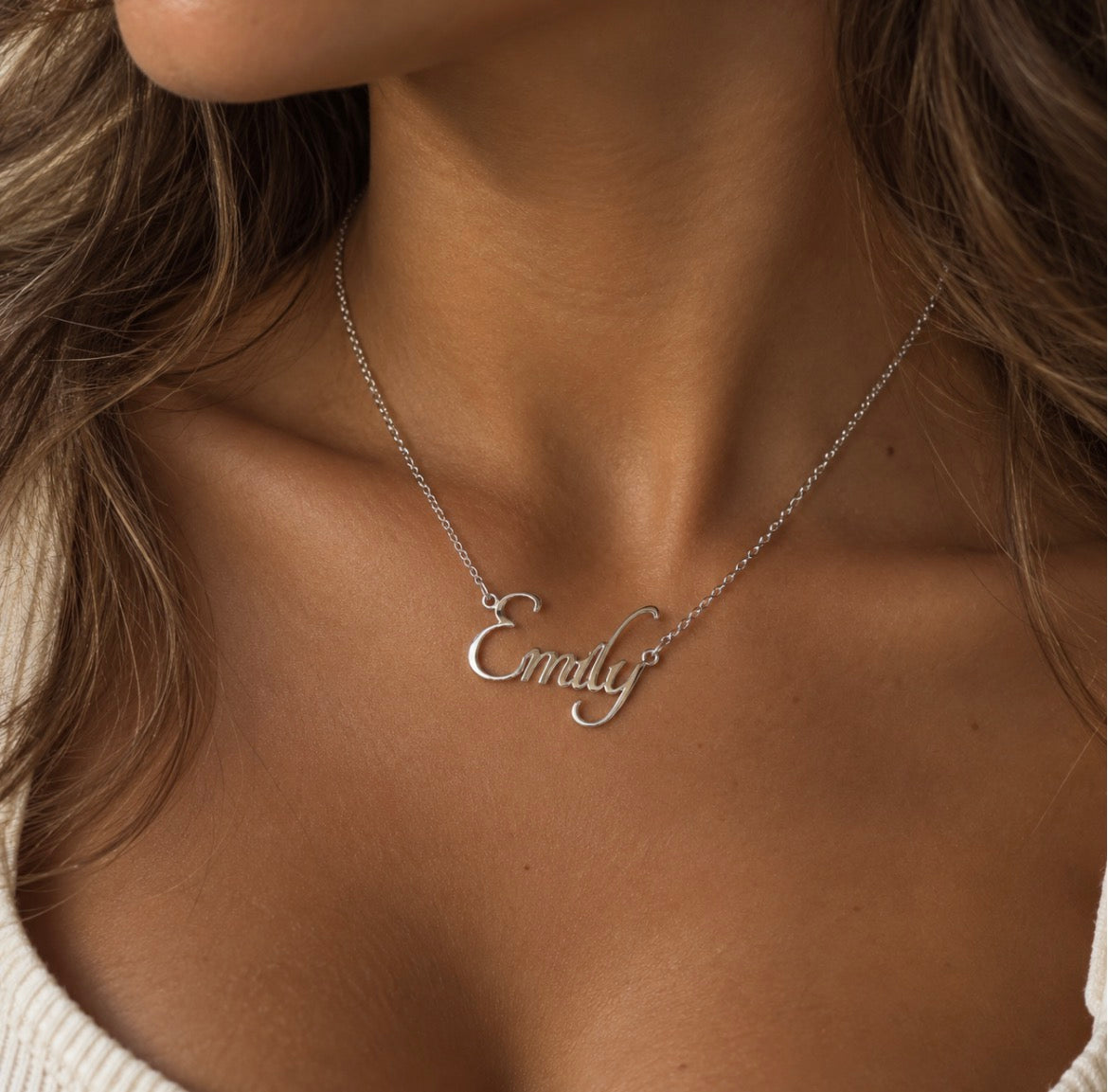 Sierra personalised name neckalce